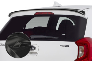Achterspoiler | Kia | Picanto 17- 5d hat. | type JA | ABS-kunststof | zwart Glanzend