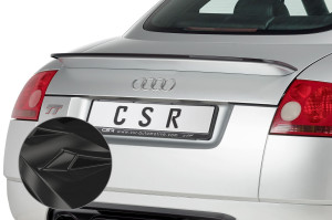 Achterspoiler | geschikt voor Audi | TT Coupé 98-06 2d cou. 8N / TT Roadster 99-06 2d cab. 8N | zwart Glanzend