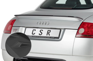 Achterspoiler | geschikt voor Audi | TT Coupé 98-06 2d cou. 8N / TT Roadster 99-06 2d cab. 8N | zwart ongespoten