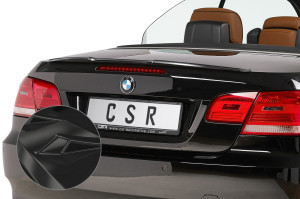 Achterspoiler | geschikt voor BMW | 3-serie Cabrio 07-10 2d cab. E93 / 3-serie Cabrio 10-13 2d cab. E93 LCI / 3-serie Coupé 06-10 2d cou. E92 / 3-serie Coupé 10-13 2d cou. E92 LCI | zwart Glanzend