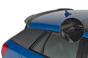 Achterspoiler | geschikt voor Audi | Q2 16-20 5d suv. | type GA | pre-facelift | zwart Glanzend