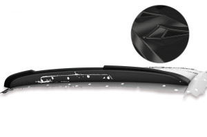Achterspoiler | geschikt voor Skoda | Rapid Spaceback 13-17 5d hat. / Rapid Spaceback 17-19 5d hat. | type NH | zwart Glanzend