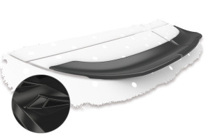 Achterspoiler | geschikt voor Porsche | Panamera 09-13 5d hat. / Panamera 13-16 5d hat. | 970 | GTS / Turbo / Turbo S | zwart Glanzend
