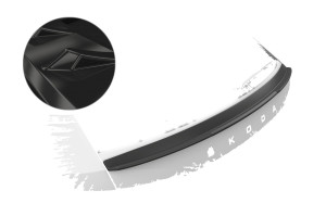 Achterspoiler | Kia | Optima SW 16-18 5d sta. / Optima SW 18-20 5d sta. | type JF | zwart Glanzend