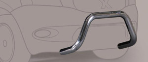 Pushbar | geschikt voor Mazda | Tribute 01-04 5d suv. | RVS rvs zilver Super Bar