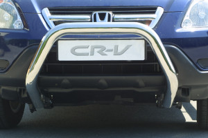 Pushbar | Honda | CR-V 02-04 5d suv. | RVS rvs zilver Super Bar