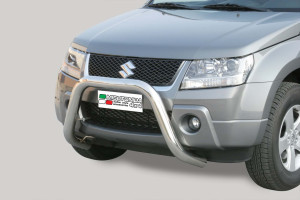 Pushbar | geschikt voor Suzuki | Grand Vitara 05-08 3d suv. / Grand Vitara 05-08 5d suv. | rvs zilver Super Bar RVS CE-keur