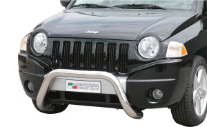 Pushbar | geschikt voor Jeep | Compass 06-11 5d suv. | RVS rvs zilver Super Bar