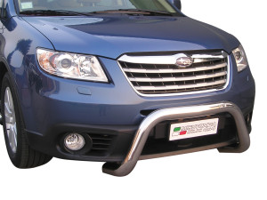 Pushbar | geschikt voor Subaru | Tribeca 08-10 5d suv. | rvs zilver Super Bar RVS