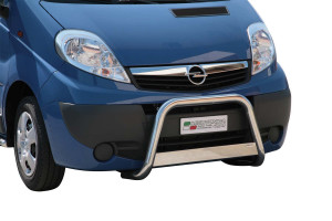 Pushbar | Opel | Vivaro Combi 11-14 4d bus. | rvs zilver Medium Bar RVS