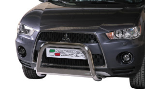 Pushbar | Mitsubishi | Outlander 10-13 5d suv. | rvs zilver Medium Bar RVS CE-keur