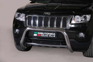Pushbar | geschikt voor Jeep | Grand Cherokee 11-13 5d suv. | RVS rvs zilver Super Bar CE-keur