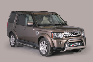 Pushbar | Land Rover | Discovery 13-16 5d suv. | RVS rvs zilver Medium Bar CE-keur