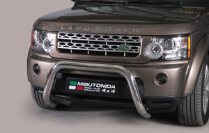 Pushbar | Land Rover | Discovery 13-16 5d suv. | RVS rvs zilver Super Bar CE-keur