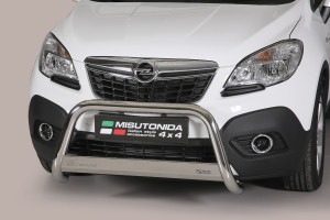 Pushbar | Opel | Mokka 12-16 5d suv. | rvs zilver Medium Bar RVS CE-keur