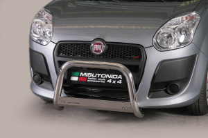 Pushbar | Fiat | Doblò 10-15 5d mpv. | RVS rvs zilver Medium Bar CE-keur