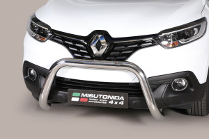 Pushbar | Renault | Kadjar 15- 5d mpv. | rvs zilver Super Bar RVS CE-keur