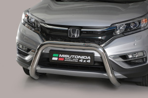 Pushbar | geschikt voor Honda | CR-V 15- 5d suv. | RVS rvs zilver Super Bar CE-keur