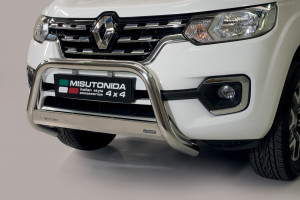 Pushbar | Renault | Alaskan 18- 4d pic. | RVS rvs zilver Medium Bar D.C. CE-keur