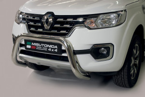 Pushbar | Renault | Alaskan 18- 4d pic. | RVS rvs zilver Super Bar D.C. CE-keur