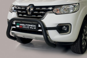 Pushbar | Renault | Alaskan 18- 4d pic. | RVS zwart Super Bar D.C. CE-keur