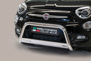 Pushbar | Fiat | 500X 15- 5d suv. | RVS rvs zilver Medium Bar CE-keur