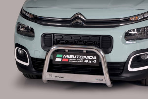 Pushbar Misutonida geschikt voor Citroen Berlingo 19-22 5d mpv | Roestvrij staal | Glanzend | RVS