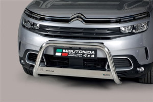 Front Bar Misutonida geschikt voor Citroen C5 Aircross 19- 5d suv | Roestvrij staal | Glanzend | RVS