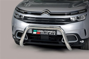 Front Bar Misutonida geschikt voor Citroen C5 Aircross 19- 5d suv | Roestvrij staal | Glanzend | RVS