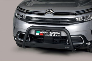 Front Bar Misutonida geschikt voor Citroen C5 Aircross 19- 5d suv | Zwart | Mat | RVS