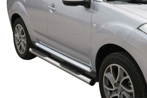 Side Bars Misutonida geschikt voor Citroen C-Crosser 07-12 5d suv | Roestvrij staal | Glanzend | RVS