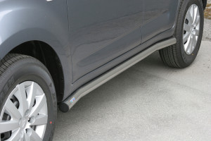 Side Bars | geschikt voor Daihatsu | Terios 06-10 5d suv. | CX versie | rvs zilver Side Protection RVS