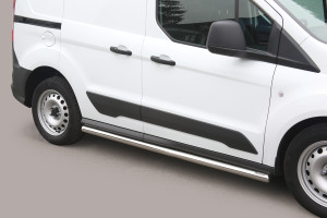 Side Bars | Ford | Transit Connect 13- 4d bes. | RVS zwart Side Protection