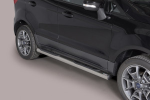 Side Bars | Ford | EcoSport 14- 5d suv. | RVS rvs zilver Grand Pedana