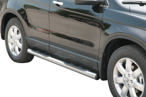 Side Bars | Honda | CR-V 07-10 5d suv. | RVS rvs zilver Grand Pedana