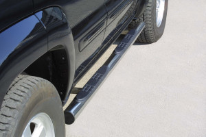 Side Bars | geschikt voor Jeep | Cherokee 01-05 5d suv. / Cherokee 05-08 5d suv. | RVS rvs zilver Grand Pedana