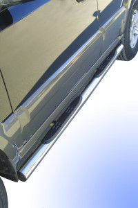 Side Bars | Kia | Sorento 02-06 5d suv. | RVS rvs zilver Grand Pedana