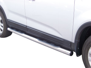 Side Bars | geschikt voor Kia | Sorento 09-12 5d suv. | RVS rvs zilver Grand Pedana