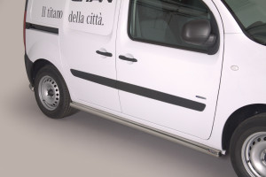 Side Bars | geschikt voor Mercedes-Benz | Citan 12-20 4d bes. | RVS rvs zilver Side Protection