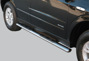 Side Bars Misutonida geschikt voor Ssangyong Actyon 06-09 5d suv | Roestvrij staal | Glanzend | RVS