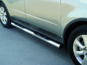 Side Bars | geschikt voor Subaru | Tribeca 06-08 5d suv. | rvs zilver Grand Pedana RVS