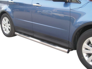 Side Bars | geschikt voor Subaru | Tribeca 08-10 5d suv. | rvs zilver Grand Pedana RVS