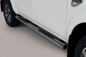 Side Bars | Renault | Alaskan 18- 4d pic. | RVS rvs zilver Grand Pedana D.C.