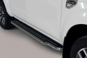 Side Bars | Renault | Alaskan 18- 4d pic. | RVS rvs zilver Pedana D.C.