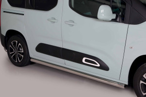 Side Bars Misutonida geschikt voor Citroen Berlingo 19-22 5d mpv | Roestvrij staal | Glanzend | RVS