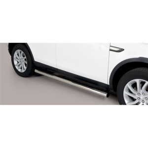 Side Bars | Land Rover | Discovery Sport 5 2018- 5d suv. | rvs zilver Grand Pedana RVS