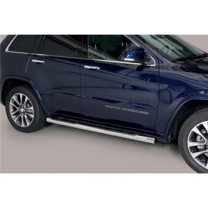Side Bars | geschikt voor Jeep | Grand Cherokee 13- 5d suv. | rvs zilver Grand Pedana RVS