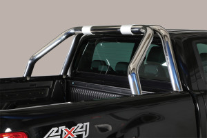 Roll Bar | Ford | Ranger Double Cab 15- 4d pic. | Design | rvs zilver RVS