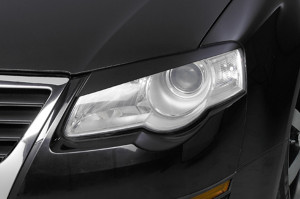 Koplampspoilers geschikt voor VW  Passat 3C alle 2005- ABS