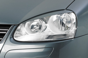 Koplampspoilers VW Golf 5, Jetta 5 (alle modelen) 03-10 ABS